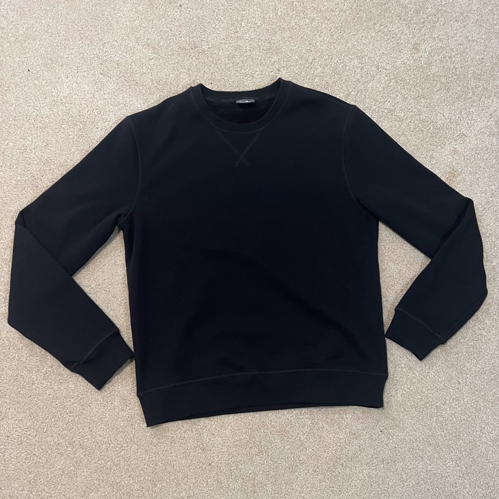 Eddie Bauer thick black sweater size M